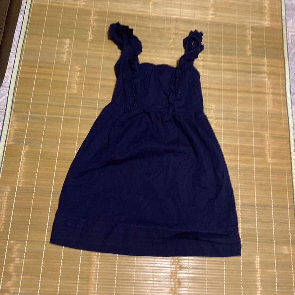 Be Bop women mini dress size S navy blue color